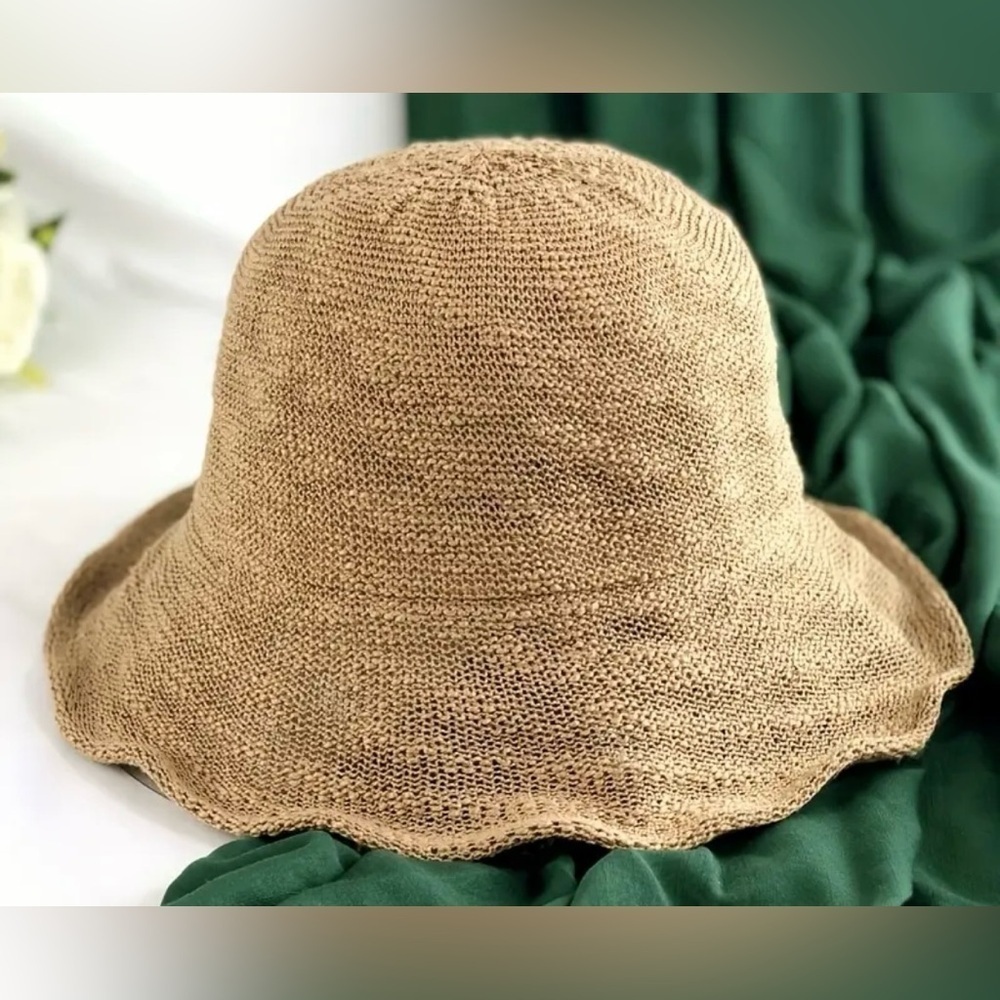 Elegant Tan Women's Sun Hat